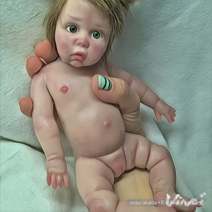 Силиконовая малышка Pauline 27 см V/Vihareva-Pechenkina