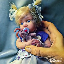 Куколка из силикона Лера 4/10 by Vihareva-Pechenkina