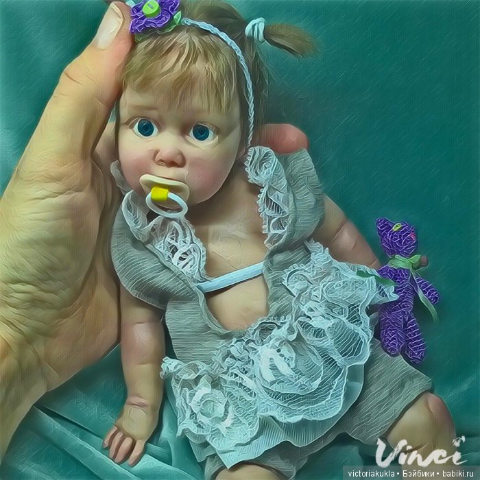 Кукла из силикона by V.Vihareva-Pechenkina