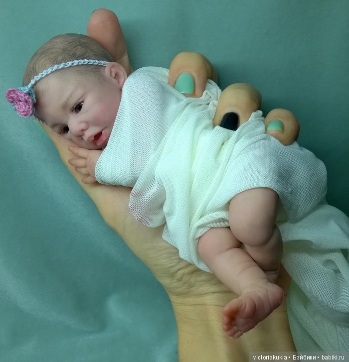 "Мой цветочек" by V.Vihareva-Pechenkina. Авторская кукла (фото 6)