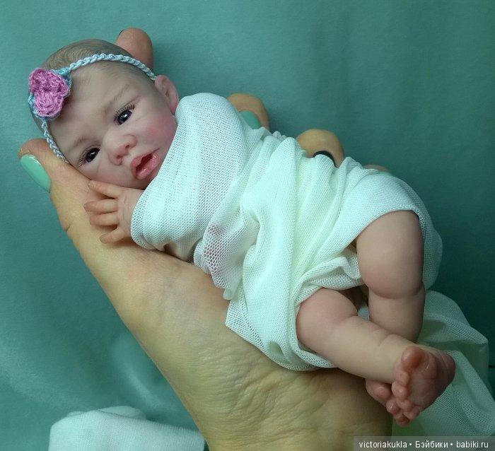 "Мой цветочек" by V.Vihareva-Pechenkina. Авторская кукла (фото 7)