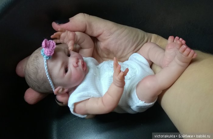 "Мой цветочек" by V.Vihareva-Pechenkina. Авторская кукла (фото 4)