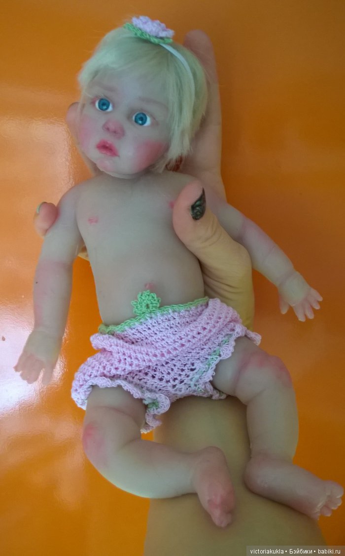 Силиконовая куклаl albino "Sheloh"by V.Vihareva-Pechenkina (фото 8)