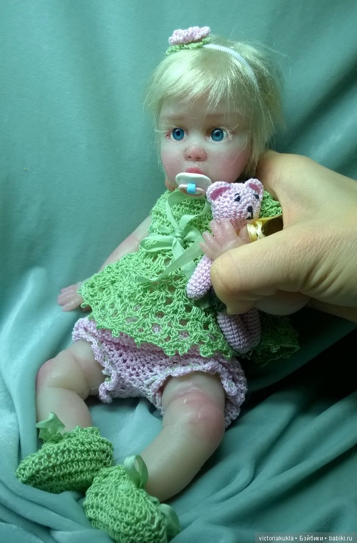 Силиконовая куклаl albino "Sheloh"by V.Vihareva-Pechenkina (фото 6)