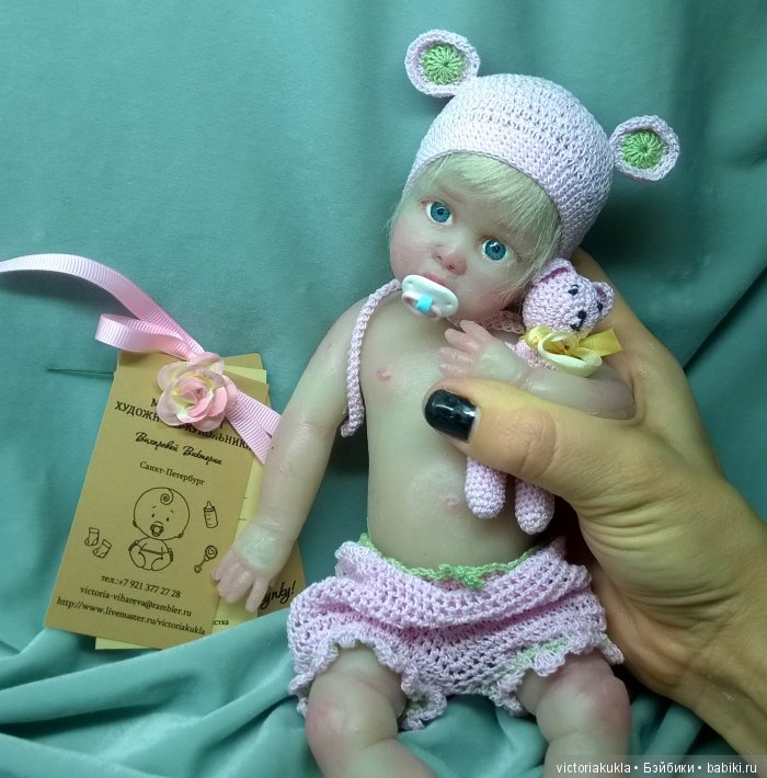 Силиконовая куклаl albino "Sheloh"by V.Vihareva-Pechenkina
