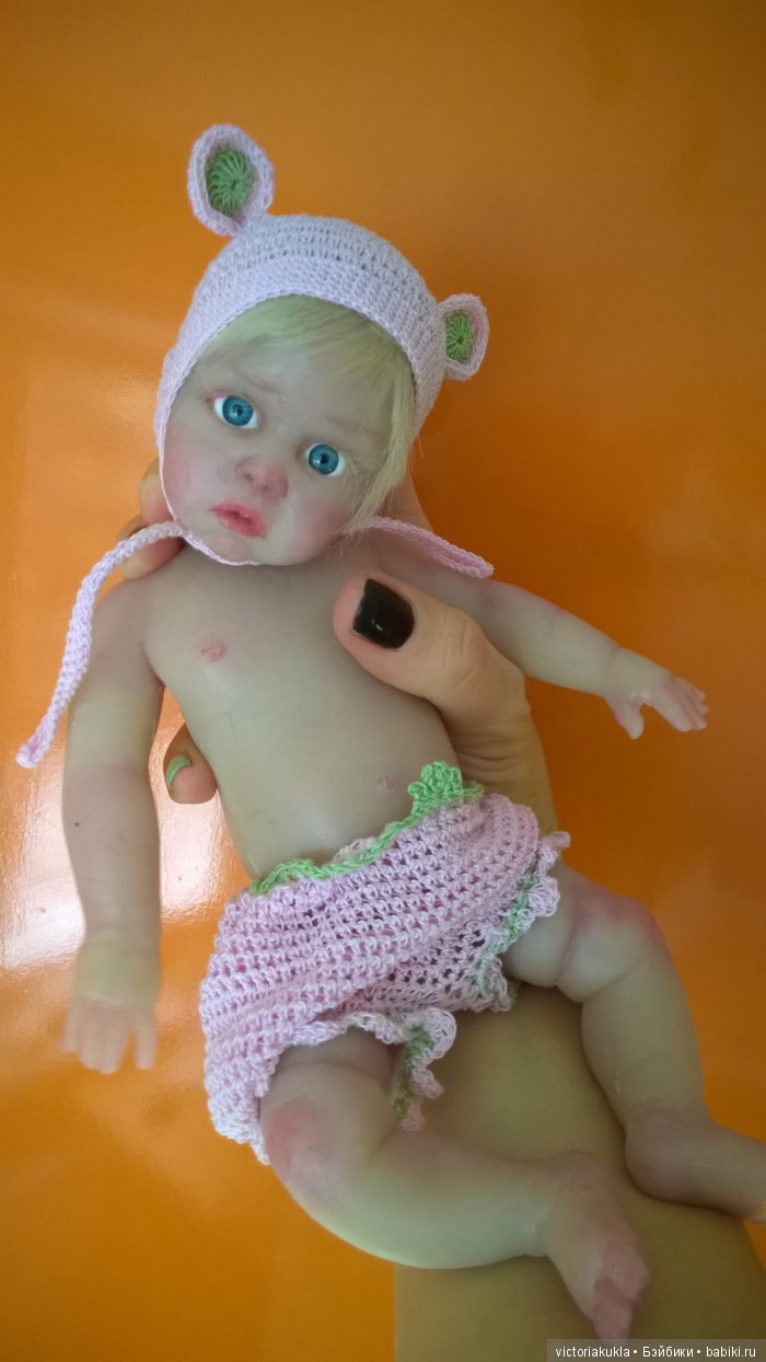Силиконовая куклаl albino "Sheloh"by V.Vihareva-Pechenkina