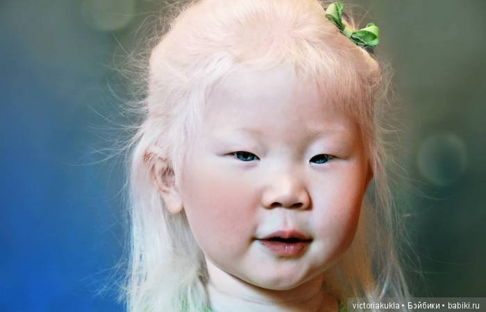Силиконовая куклаl albino "Sheloh"by V.Vihareva-Pechenkina (фото 3)