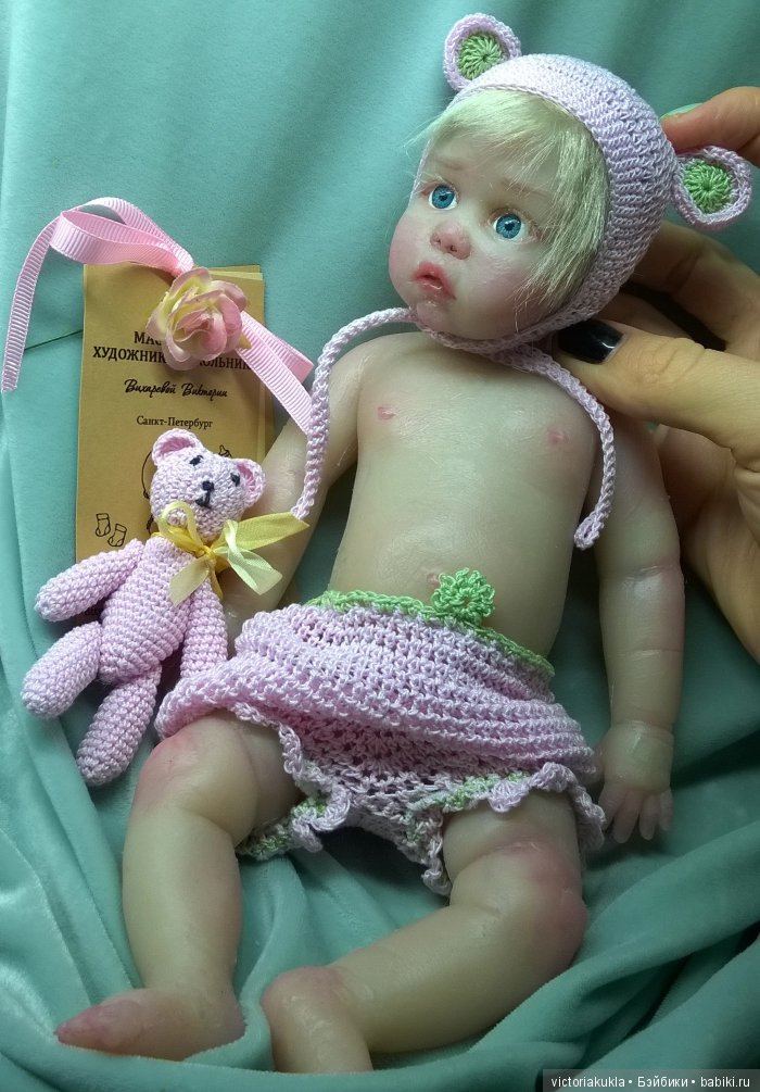 Силиконовая куклаl albino "Sheloh"by V.Vihareva-Pechenkina