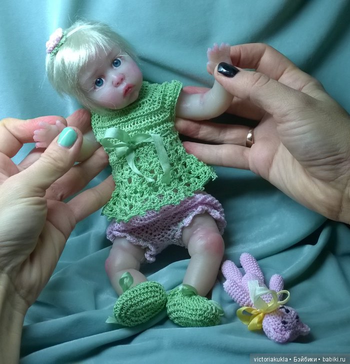 Силиконовая куклаl albino "Sheloh"by V.Vihareva-Pechenkina (фото 5)