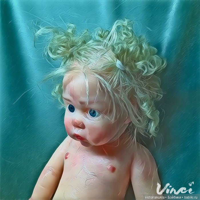 "Mini girl" & "Mini boy" by V.Vihareva-Pechenkina