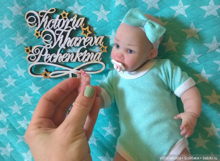 Силиконовая кукла Mia 30 cm by V.Vihareva-Pechenkina | Бэйбики Силиконовая кукла Mia 30 cm by V.Vihareva-Pechenkina (фото 8)