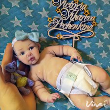 Силиконовая кукла Mia 30 cm by V.Vihareva-Pechenkina