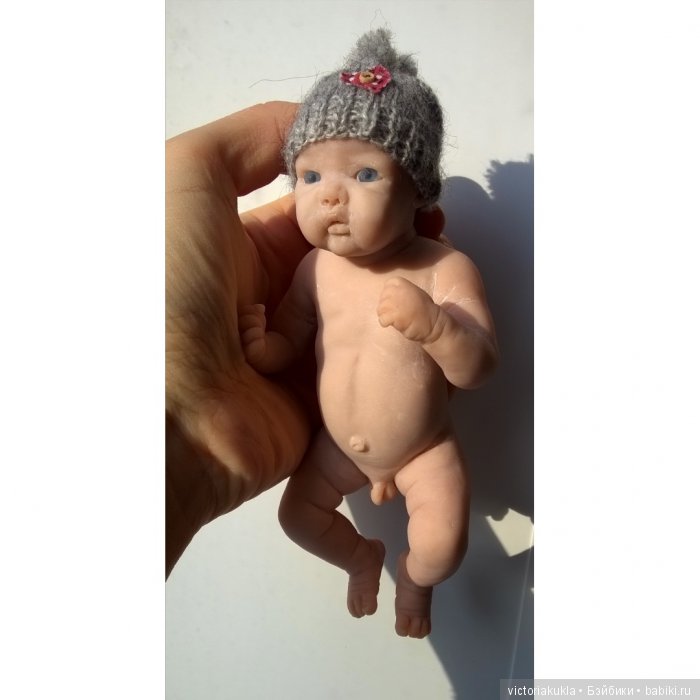 Silicone baby doll by V.Vihareva-Pechenkina