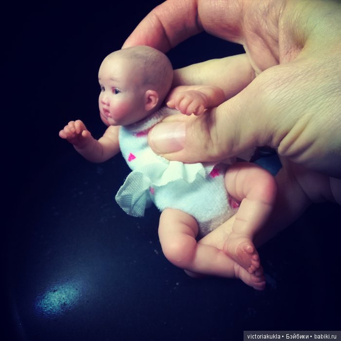 Twins OOAK by V.Vihareva-Pechenkina. Мини куклы ручной работы (фото 8)