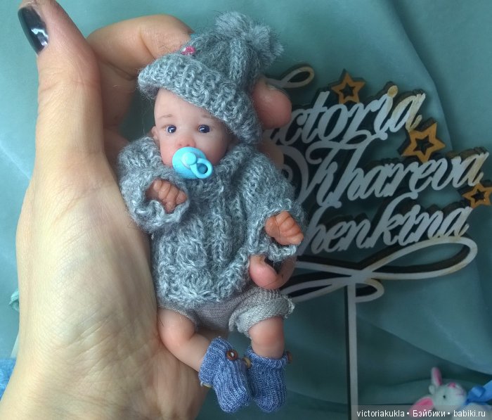 Twins OOAK by V.Vihareva-Pechenkina. Мини куклы ручной работы