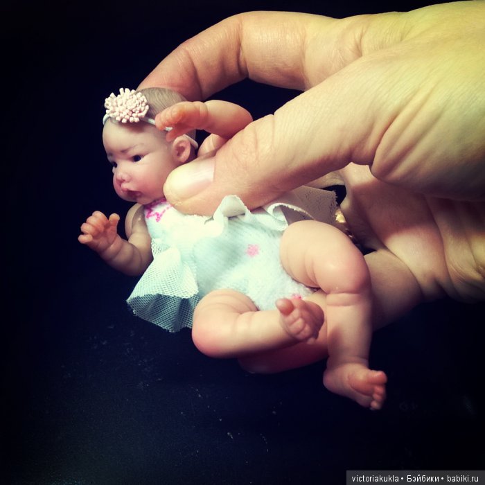 Twins OOAK by V.Vihareva-Pechenkina. Мини куклы ручной работы (фото 6)