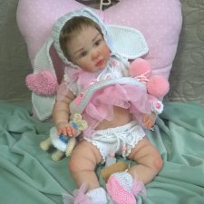 Silicone baby doll by Victoria Vihareva-Pechenkina