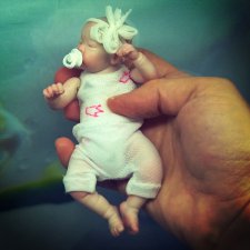 младенцы из полиуретана by Victoria Vihareva-Pechenkina