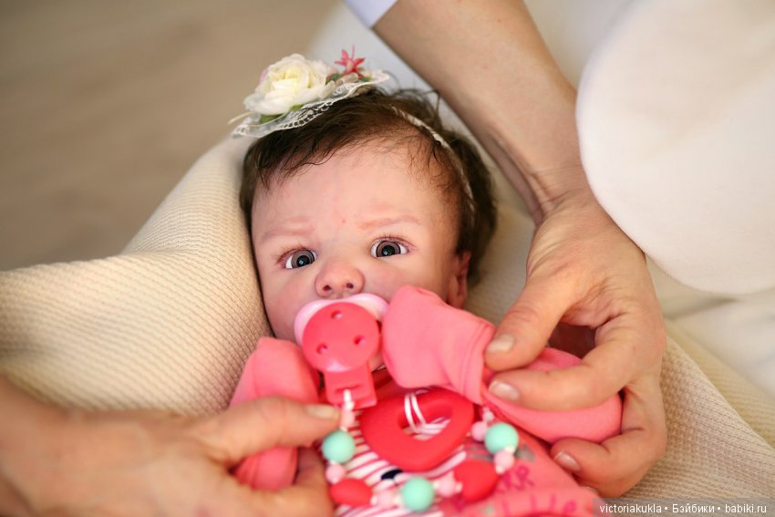 Silicone baby doll 51cm by Victoria Vihareva-Pechenkina