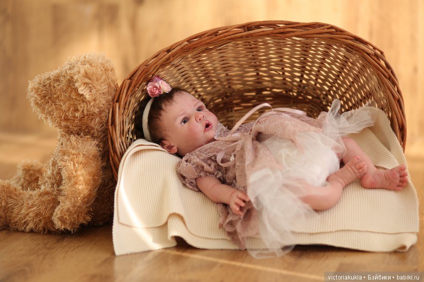 Silicone baby doll 51cm by Victoria Vihareva-Pechenkina