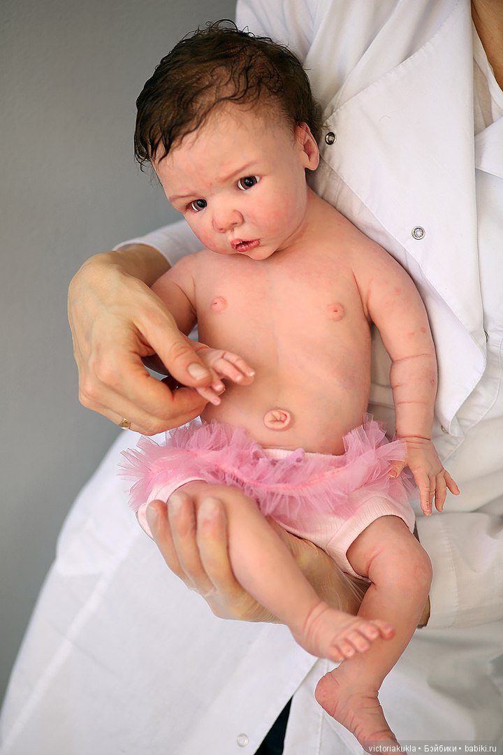 Silicone baby doll 51cm by Victoria Vihareva-Pechenkina