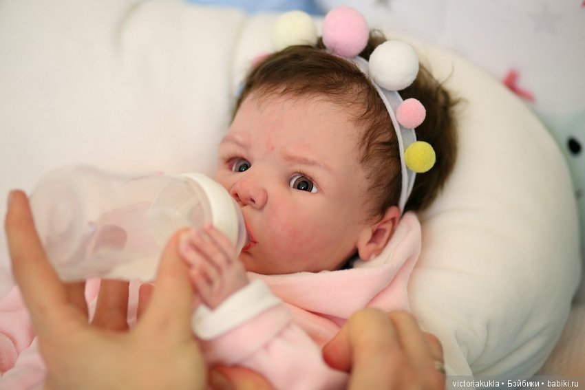 Silicone baby doll 51cm by Victoria Vihareva-Pechenkina
