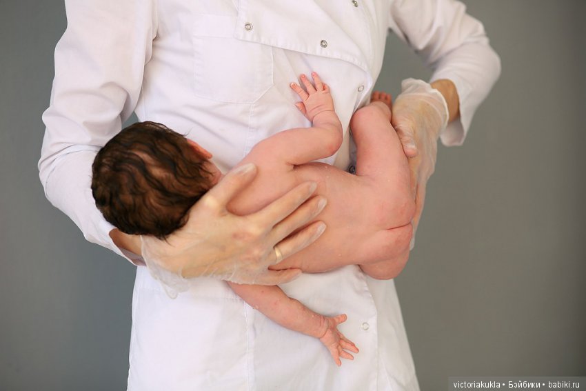 Silicone baby doll 51cm by Victoria Vihareva-Pechenkina