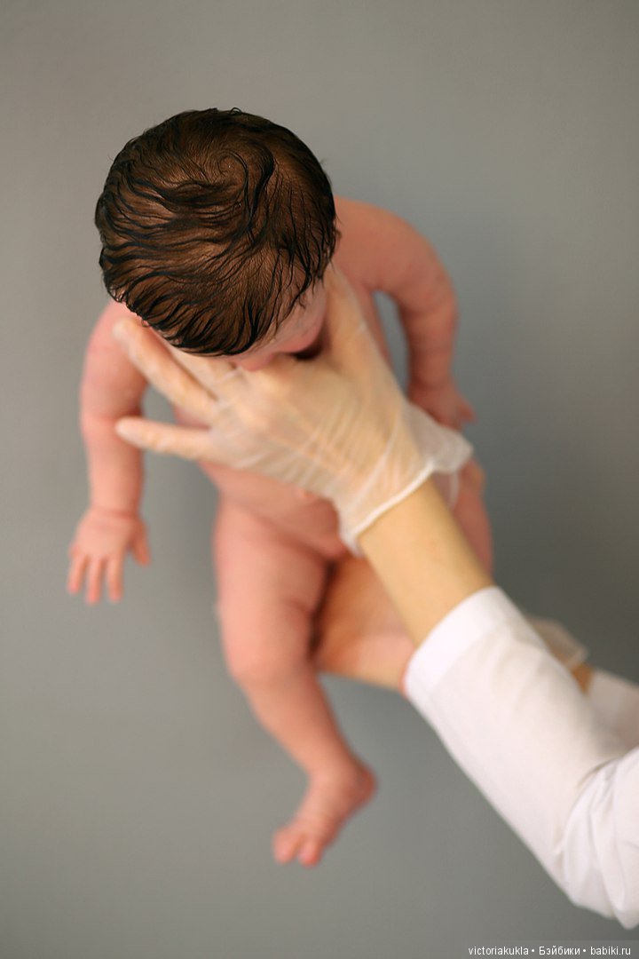 Silicone baby doll 51cm by Victoria Vihareva-Pechenkina (фото 3)