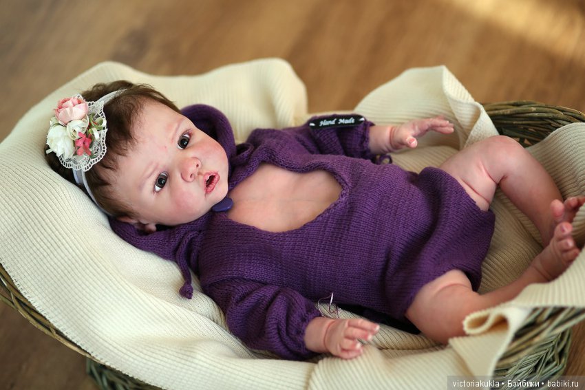 Silicone baby doll 51cm by Victoria Vihareva-Pechenkina