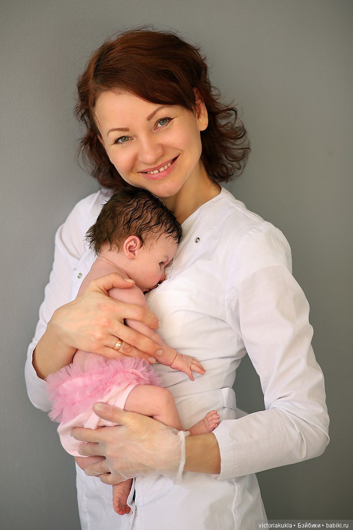 Silicone baby doll 51cm by Victoria Vihareva-Pechenkina