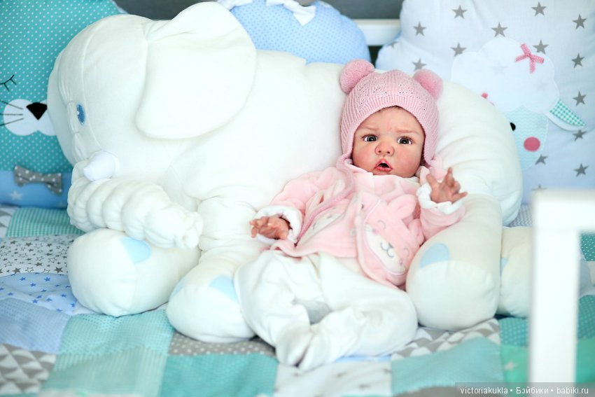 Silicone baby doll 51cm by Victoria Vihareva-Pechenkina