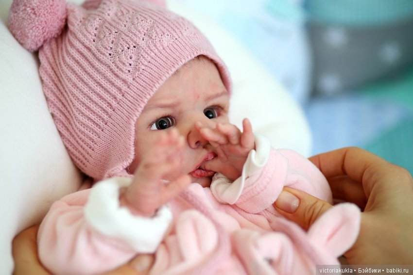 Silicone baby doll 51cm by Victoria Vihareva-Pechenkina