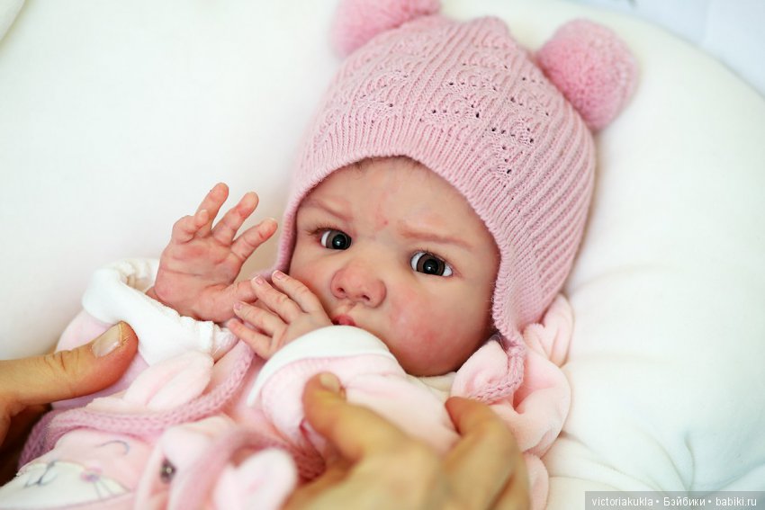 Silicone baby doll 51cm by Victoria Vihareva-Pechenkina (фото 10)