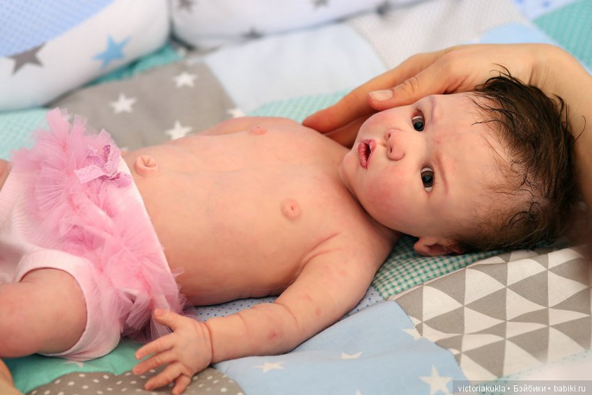 Silicone baby doll 51cm by Victoria Vihareva-Pechenkina