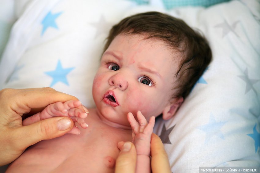 Silicone baby doll 51cm by Victoria Vihareva-Pechenkina