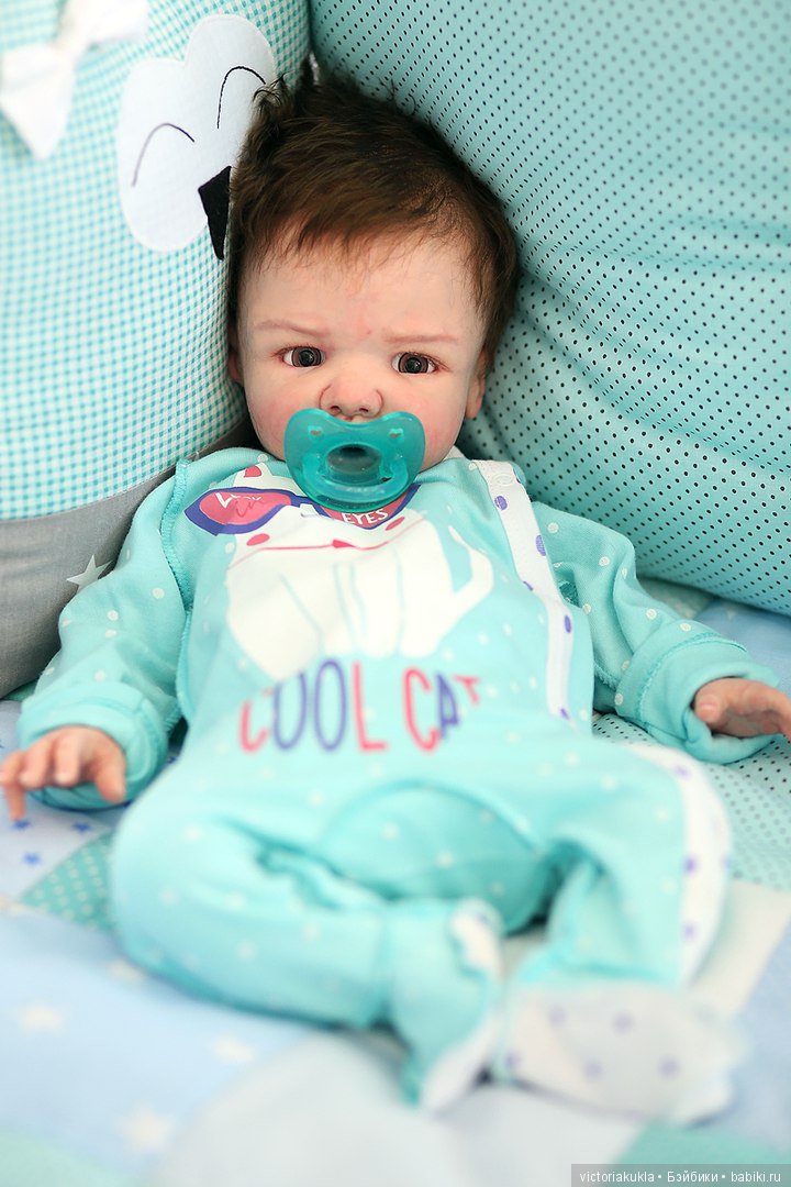 Silicone baby doll 51cm by Victoria Vihareva-Pechenkina