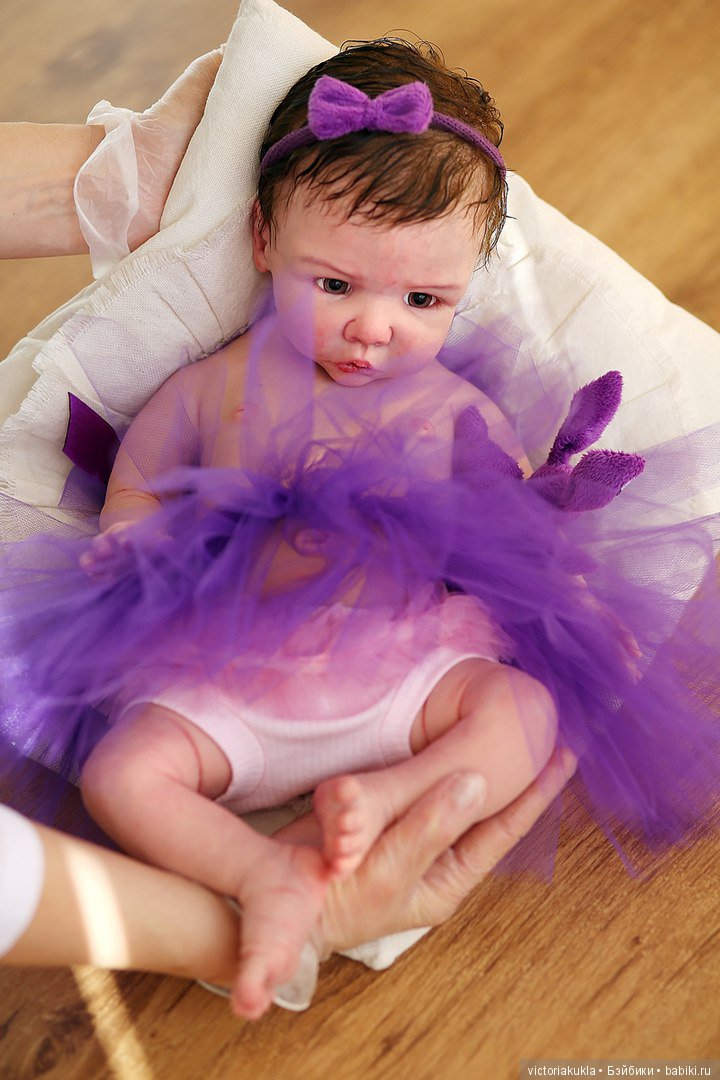 Silicone baby doll 51cm by Victoria Vihareva-Pechenkina (фото 7)