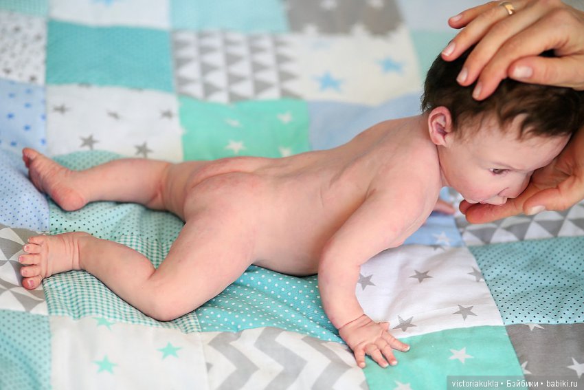 Silicone baby doll 51cm by Victoria Vihareva-Pechenkina