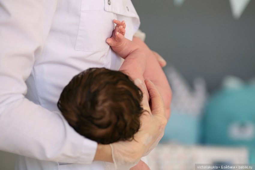 Silicone baby doll 51cm by Victoria Vihareva-Pechenkina