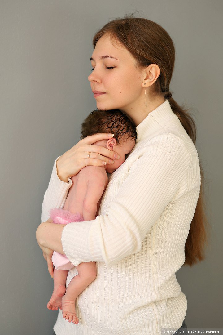 Silicone baby doll 51cm by Victoria Vihareva-Pechenkina (фото 5)