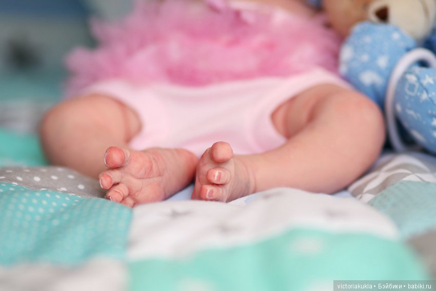 Silicone baby doll 51cm by Victoria Vihareva-Pechenkina