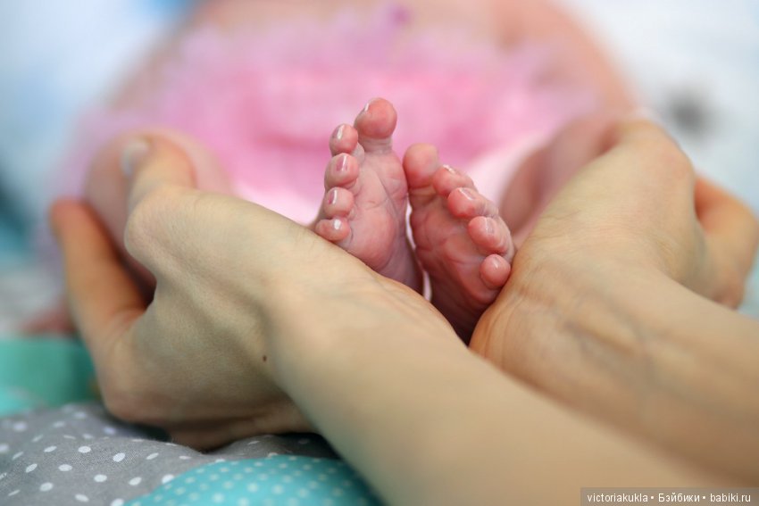 Silicone baby doll 51cm by Victoria Vihareva-Pechenkina