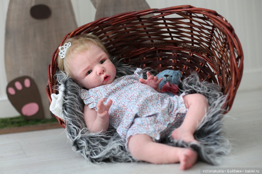 Silicone baby doll by Victoria Vihareva-Pechenkina