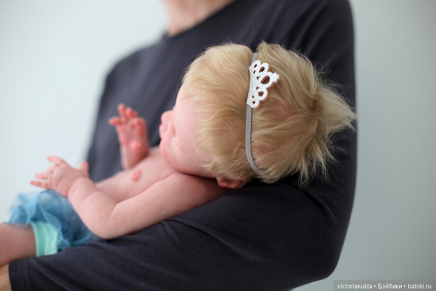 Silicone baby doll by Victoria Vihareva-Pechenkina