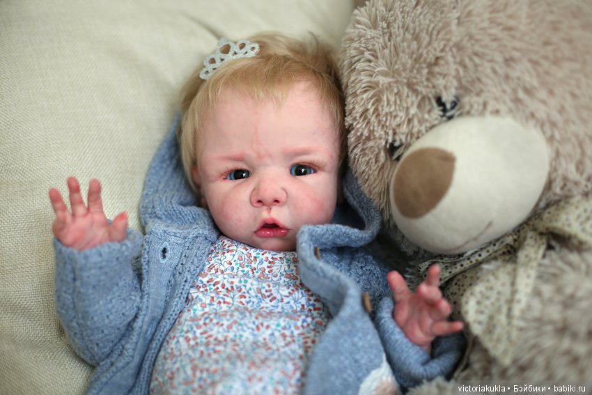 Silicone baby doll by Victoria Vihareva-Pechenkina