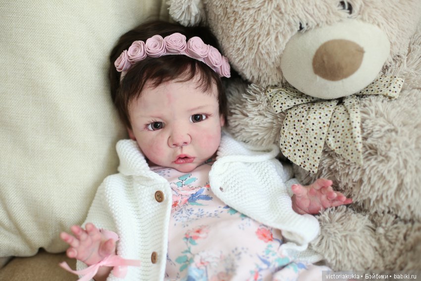 Silicone baby doll by Victoria Vihareva-Pechenkina