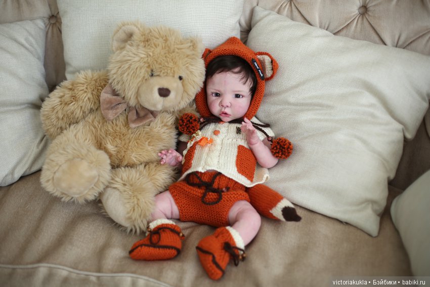 Silicone baby doll by Victoria Vihareva-Pechenkina