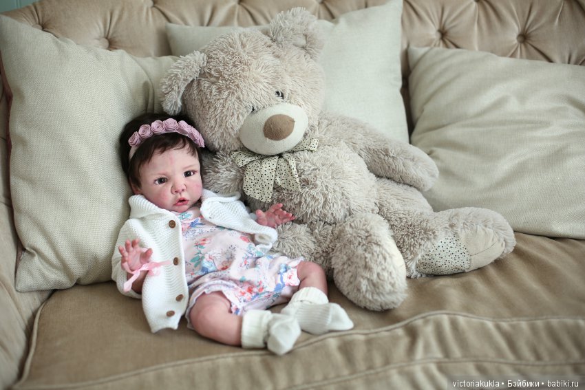 Silicone baby doll by Victoria Vihareva-Pechenkina