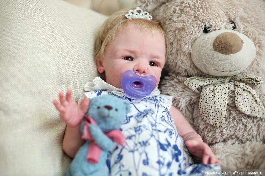 Silicone baby doll by Victoria Vihareva-Pechenkina