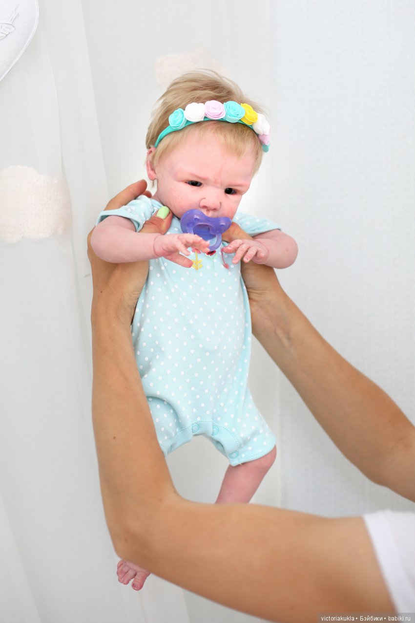 Silicone baby doll by Victoria Vihareva-Pechenkina